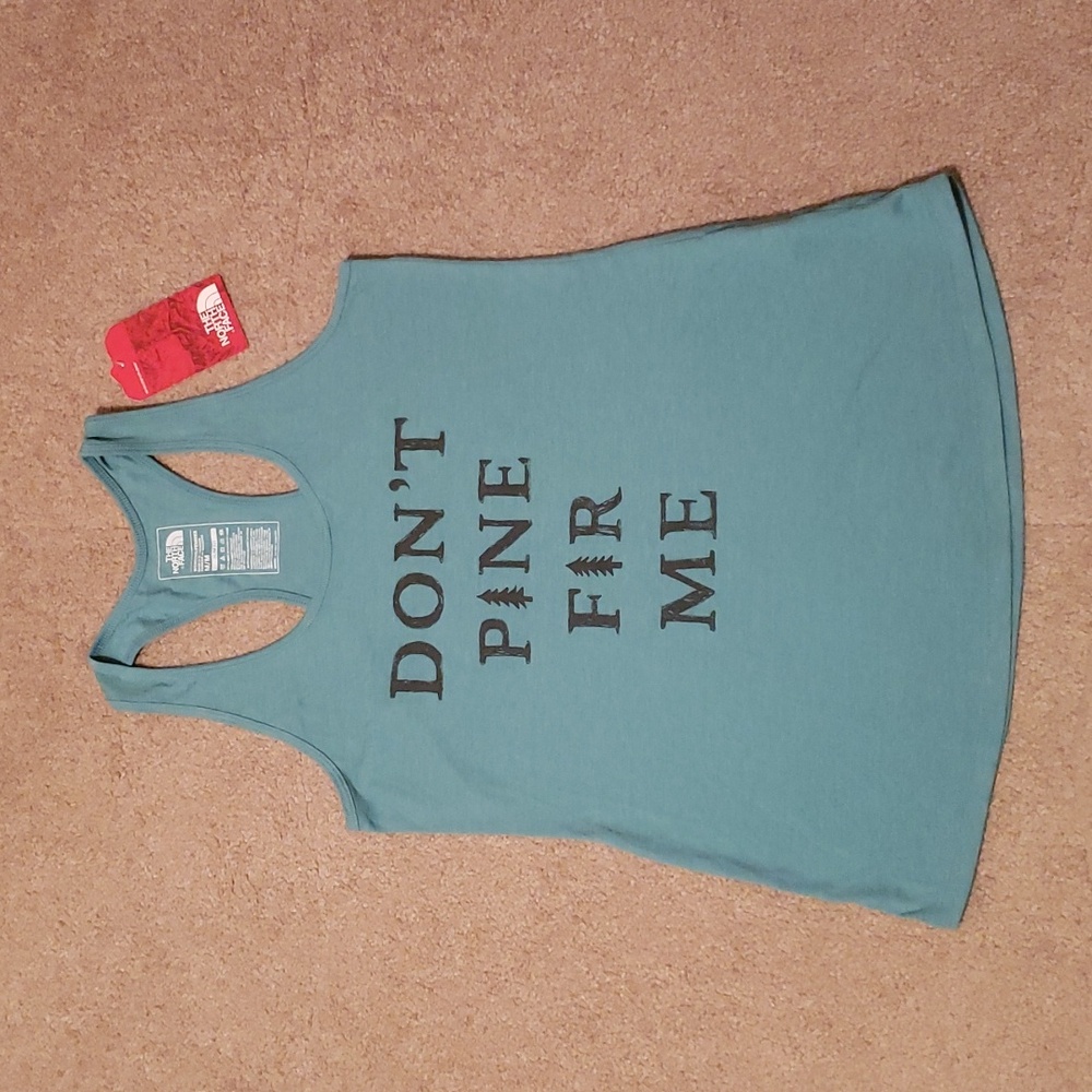 NWT The North Face Women's Don't Pine Fir Me Graphic Tank
